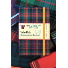 Waverley Tartan Notebooks worldwide: Each real cloth tartan notebook is unique