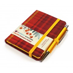 Scottish Traditions: Waverley Scotland Genuine Tartan Cloth Commonplace Notebooks