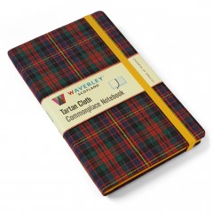 Waverley Scotland Genuine Tartan Cloth Commonplace Notebook –  Cameron of Erracht (Large)
