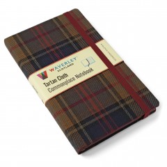 Waverley Scotland Genuine Tartan Cloth Commonplace Notebook –  Kinloch Anderson (large)