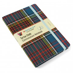 Waverley Scotland Genuine Tartan Cloth Commonplace Notebook – Anderson (large)