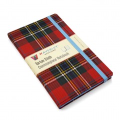 Waverley Scotland Genuine Tartan Cloth Commonplace Notebook – MacLean of Duart (large)